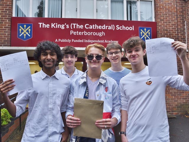 Soham Chakravarty, Angus Bowling, Freddie Bloom, Reuben Edgeley and Thomas L'estrange from The King's School