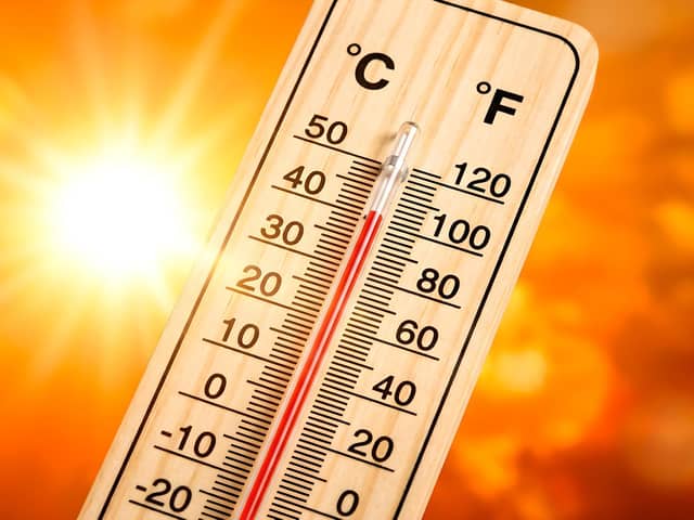 Temperatures could reach 38C later this week