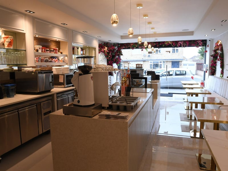 Inside the Amore Dolci premises at Desborough Avenue, Stanground, Peterborough