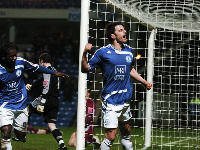 Signed May 17, 2007...Right winger signed from Billericay who was a reliable performer throughout those back-to-back promotion campaigns. Scored 13 goals in 143 games before joining Gillingham....Rating: 8/10.