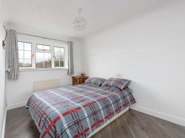 One of the bedrooms