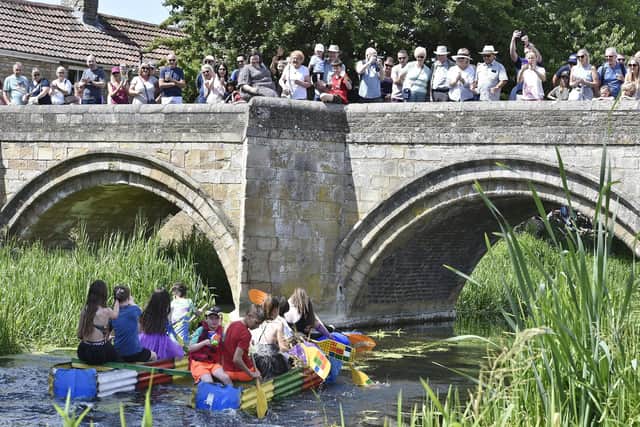 The Deeping Raft Race is always a hugely popular summer event.