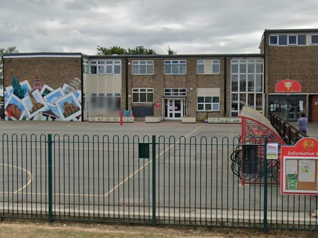 Alderman Jacobs Primary School on Drybread Road, Whittlesey.