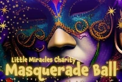 Louise Evans, head of income generation at Little Miracles, says the charity's Masquerade Ball will be “glitzy, glamorous and a lot of fun.”