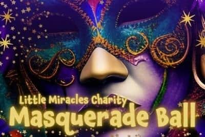 Louise Evans, head of income generation at Little Miracles, says the charity's Masquerade Ball will be “glitzy, glamorous and a lot of fun.”