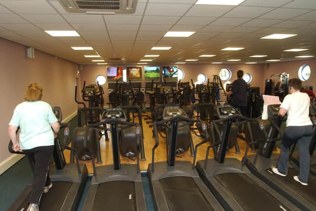 Inside the Manor Leisure Centre in Whittlesey, Peterborough