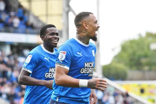 Jonson Clarke-Harris is rated as Peterborough United's most valuable player at £1.08m