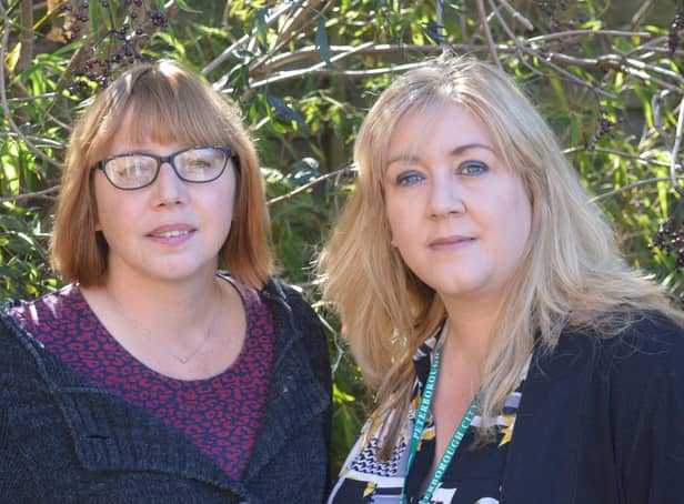 Cllr Nicola Day (left) and Cllr Julie Howell (right)