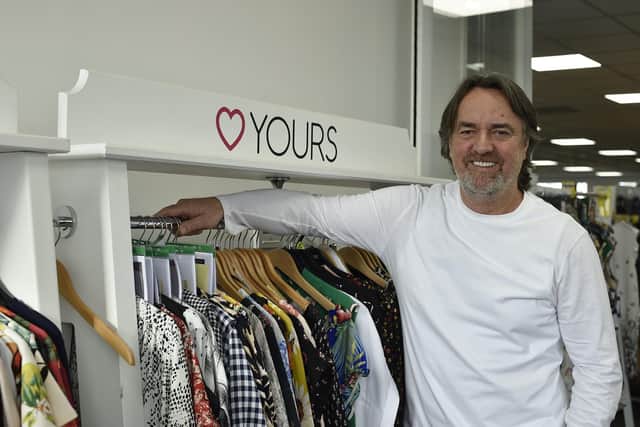 Yours Clothing founder and CEO Andrew Kiliingsworth.