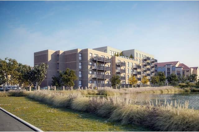 How the development is proposed to look.
