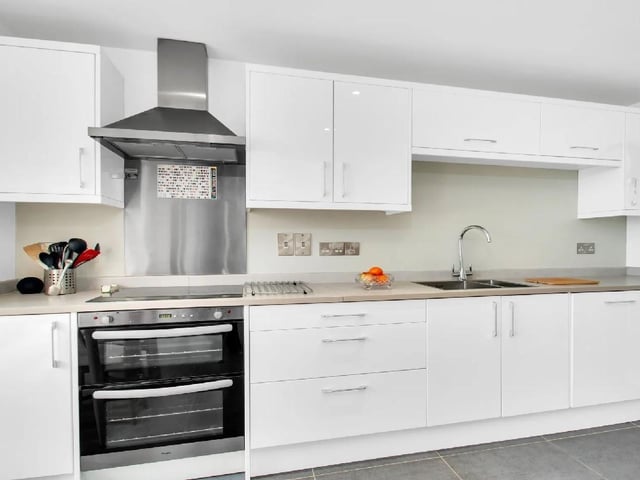 Another view of the kitchen