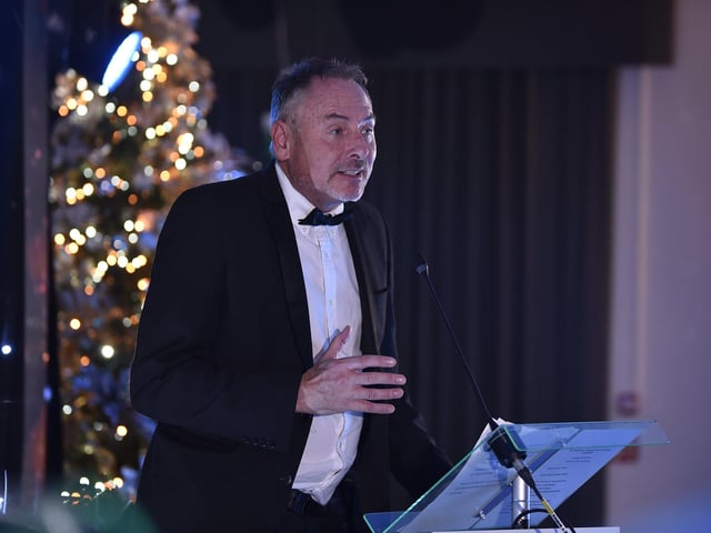 Peterborough Telegraph Business Excellence Awards 2022 - Compere Kev Lawrence