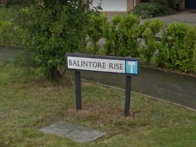Balintore Rise, in Orton Southgate, received 11 complaints in total - 10 were due to a noisy alarm and one was down to noisy music.