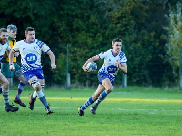 Try scorer Sam Dumigan. Pic by Mick Sutterby