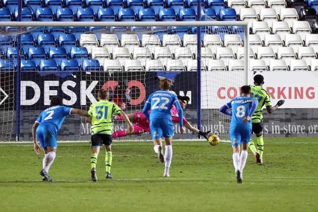 Peterborough United were on cruise control to speed past Arsenal in the ...