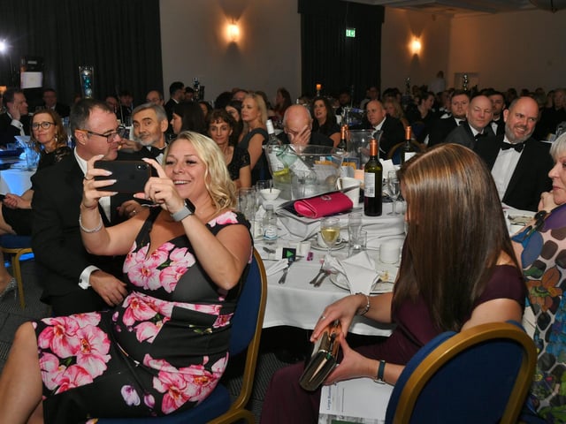 Guests at the Peterborough Telegraph Business Excellence Awards 2022.