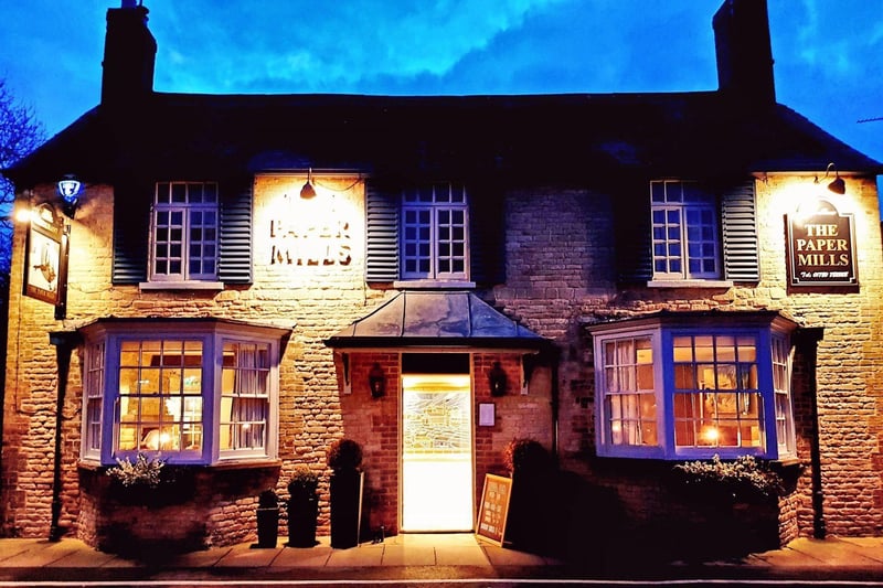 THE PAPER MILLS, 
Wansford
December 1-24 (not Sundays) Two courses £32, three courses £38
Christmas Day £95 (£38 under-12s)