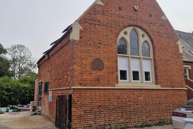 The Old School building on Crowland Road, Eye.
