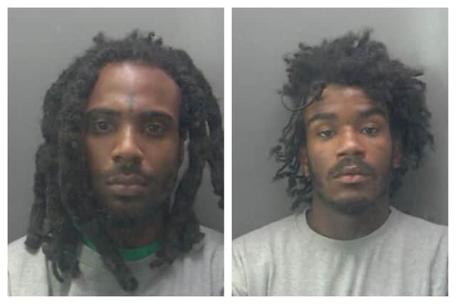 Lemar Griffiths (left) and David Rosa (right)