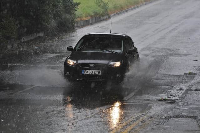 Rain is expected to hit Peterborough this weekend