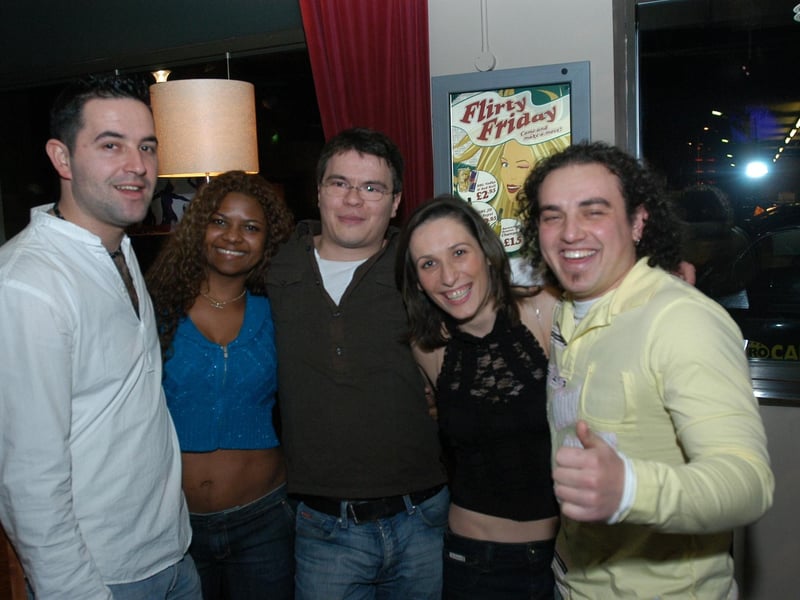 2005 and a night at Edwards bar in Peterborough