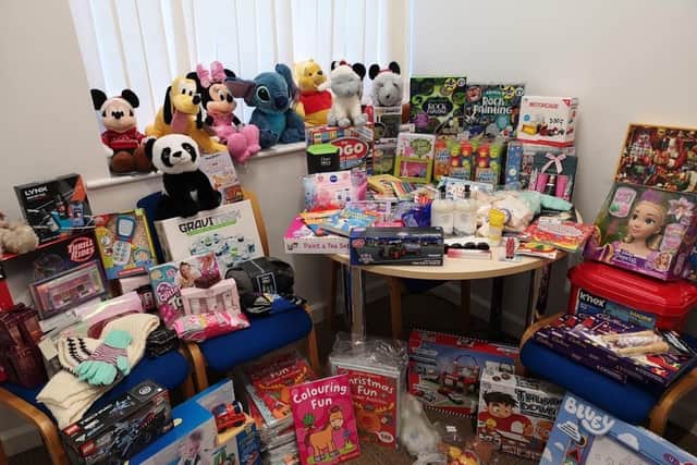 Gifts donated to the appeal will go to needy children in Fenland