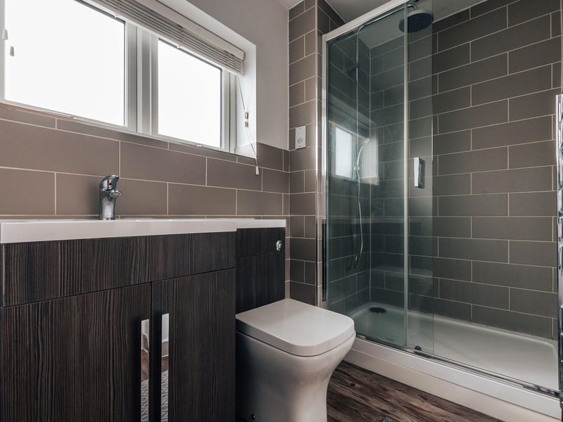 The shower room