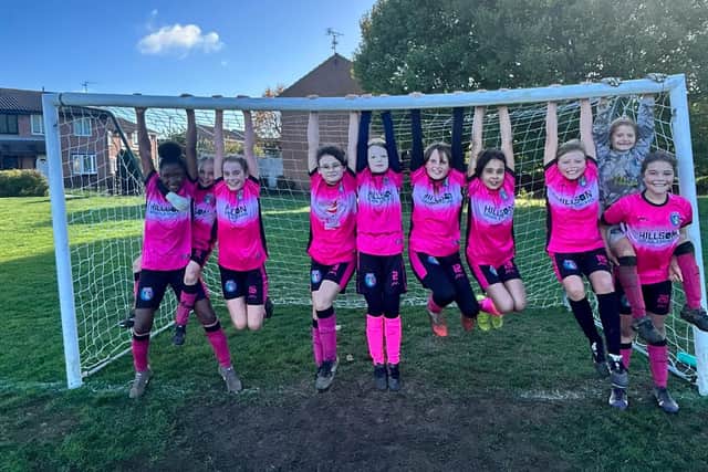 The ICA Sports Under 10 side that has been playing Cambs League football this season.