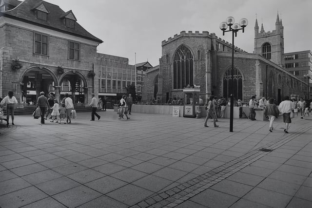 Looking Back: Out and about in Peterborough city centre