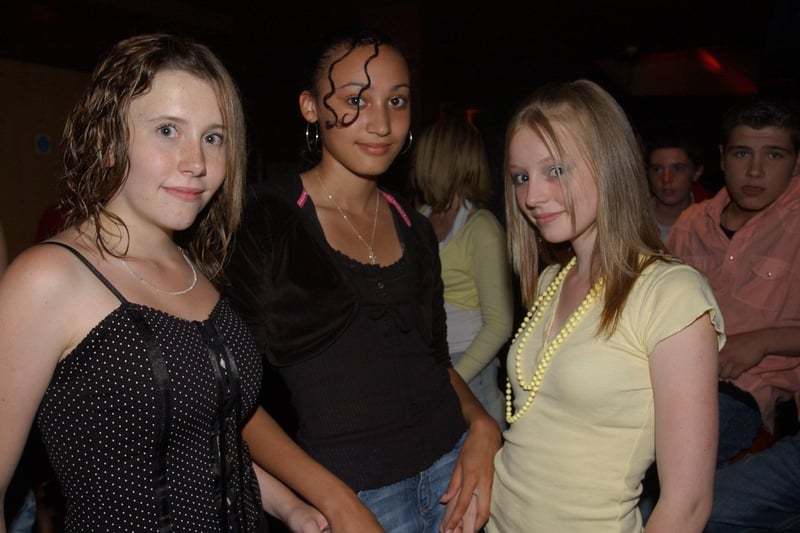 An under-18s night at Faith nightclub in Geneva Street, Peterborough, in 2006