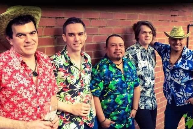 See Latino Sound in the garden at Charters on Sunday