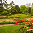 Central Park's sunken garden in 2009