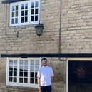 Frazer King - chef at the Red Lion, West Deeping, near Peterborough.
