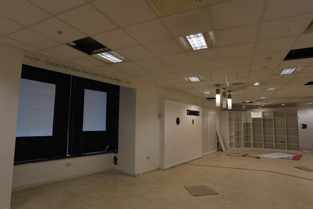 The empty Beales store in Peterborough