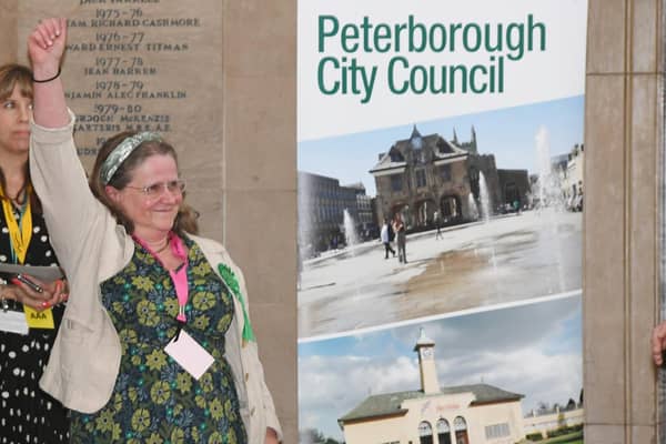 Councillor Heather Skibsted who was re-elected last month