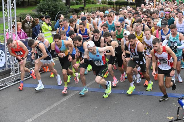 And they're off in the 2024 Great Eastern Run. Photo David Lowndes.