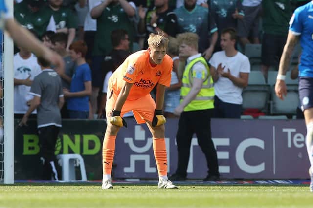 Lucas Bergstrom missed the EFL Cup lost to Stevenage with an ankle problem. Photo: Joe Dent.