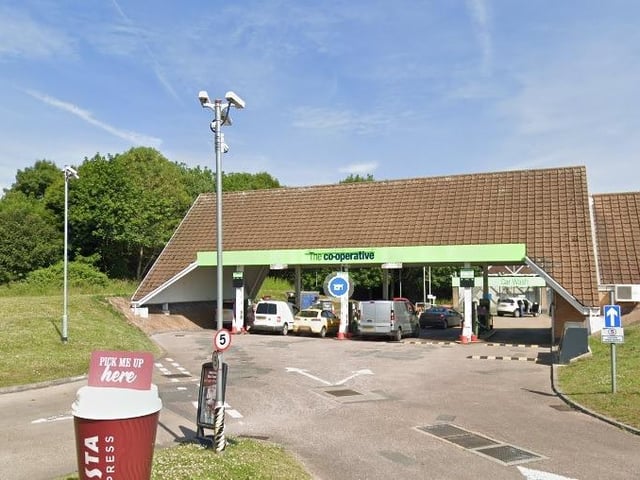 A litre of unleaded costs 129.9p