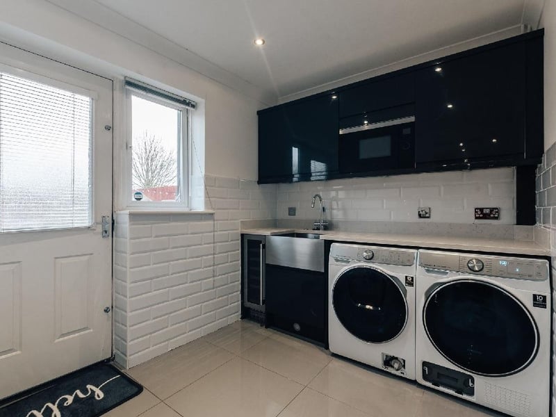 The utility room