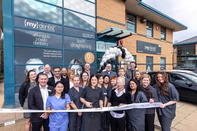 The opening of the new site