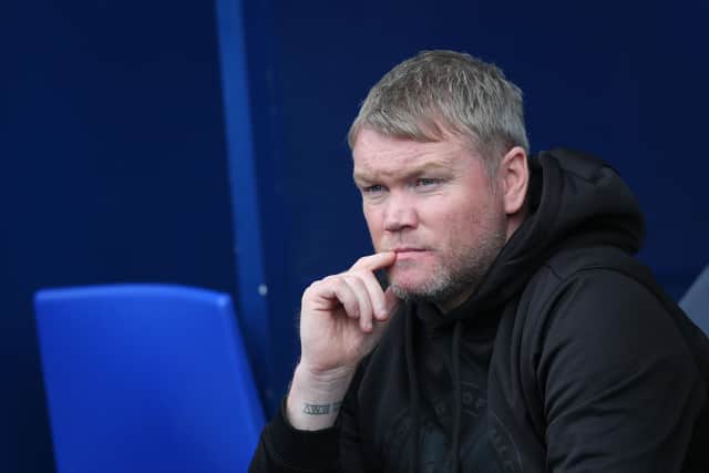 Posh manager Grant McCann. Photo: Joe Dent/theposh.com.