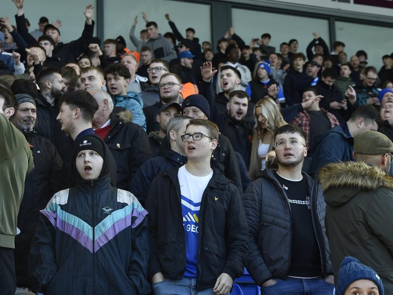 Peterborough United fans enjoy a big win over Cambridge United.