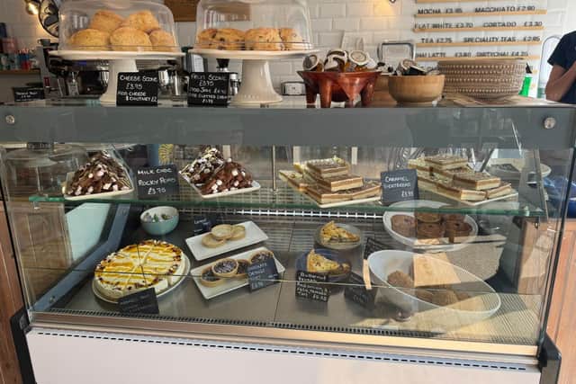 The farm shop was taken over by Jake and Darcey Crowther in July