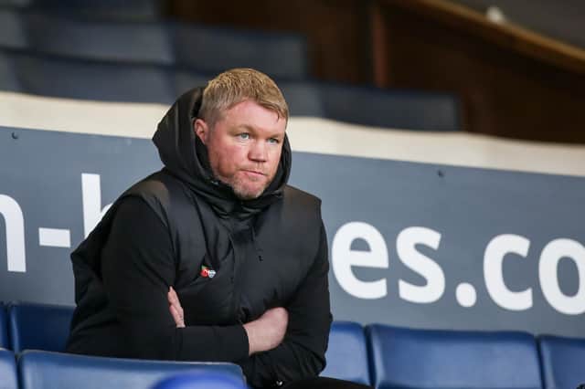 Grant McCann ahead of Peterborough United's FA Cup first-round tie with Salford City. Photo: Joe Dent.