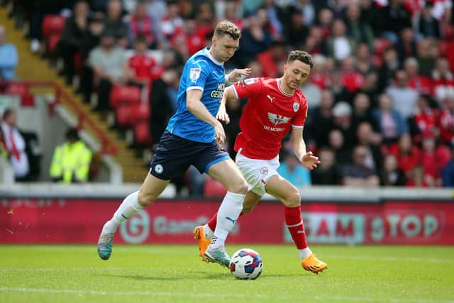 Jack Taylor of Peterborough United in action against Barnsley. Photo: Joe Dent/theposh.com.
