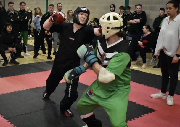Hicks' coach and instructor Mr Prior in action in Northampton.