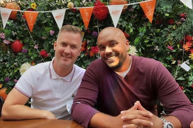 The founders of Peterborough-based The Sterling Choice, Gareth Whyatt and Lukas Vanterpool.