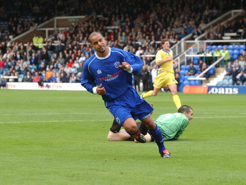 A year on and McKenzie scored the winning goal in a 2-1 success over Cambridge at London Road, again in Division Three. Steve Castle had earlier equalised an early Trevor Benjamin goal.