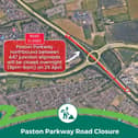 Closures will take place next week