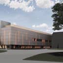 The proposed look of Hinchingbrooke Hospital's new operating theatre.